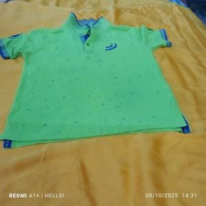 Cute Green Polo T-Shirt