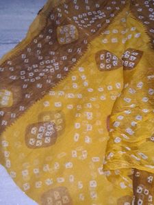 Chunari Print Kota Dori Summer Wear Saree