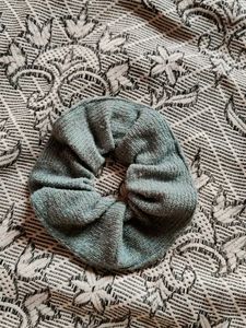 Scrunchie, Green In Colour, Good Looking