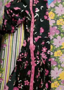 Floral Print Kids Girls Dress