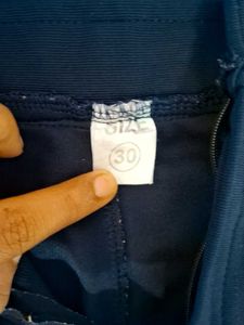 Navy Blue Comfortable Trousers