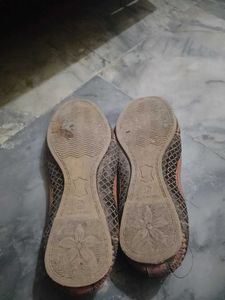 Embroidered Flats &amp; Sandals