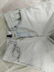 H&amp;m Baggy Cotton Low Rise Jeans
