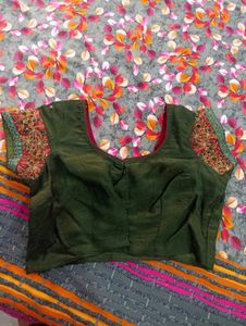 Elegant Embroidered Saree