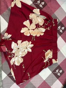 Floral Print Two-Piece Set