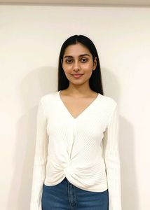 White Twist Front Top🤍