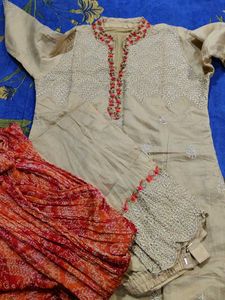 Embroidered Kurta Set