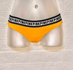 New Pink Branded Yellow Small Size Panty