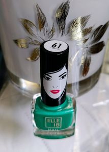 Nail Polish/ Nail Paint- Orange, Silver, Aqua Green