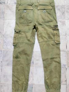 Trouser Pant Mehndi Green Colour