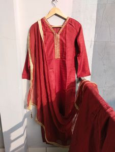 Dress With Dupatta Nd Pants