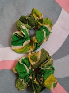 Multicolour Scrunchies