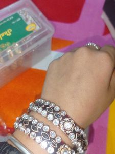 Sparkling Bangles - Set of Two