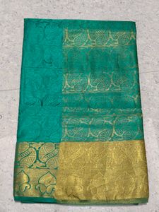 Elegant Green Saree
