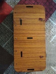 Wooden Key Holder with Stand