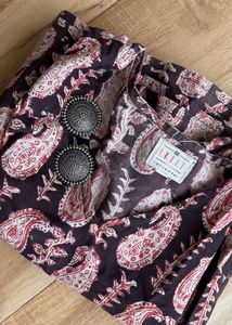 Paisley Tiered Tank Dress/ Kurta