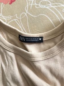 Zara Beige Tank Top