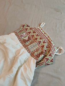 Boho Embroidered Dress