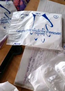 Pack Off 200 Plastic Gloves 🧤 No Coins