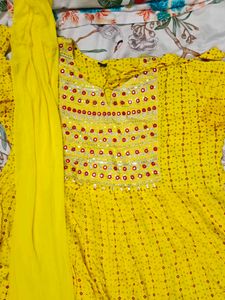 Yellow Kurta Set