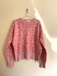 Animal Print Sweater ✨