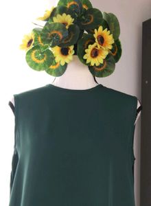 Summer Back Pleated Top