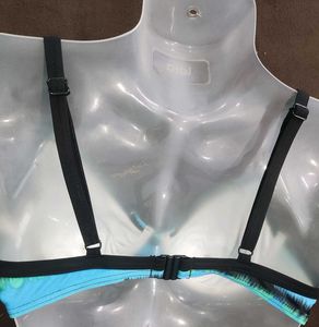 Striped Bikini Top 🖤