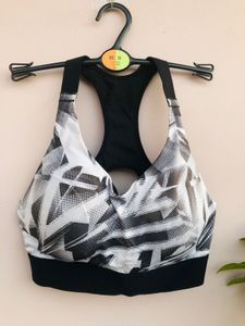 Printed Sports Bra