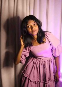 Pink cute dress