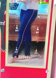 Blue Jeans For Girls Under 12 To 13 Years Coles With Elestic Can Be Stretched Easily And Looks Beautiful When Weared