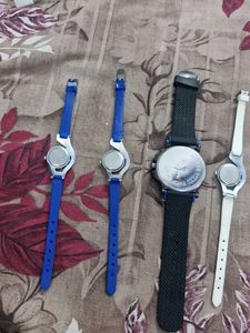 11 Watch Lot  Mixed Set Almost Working