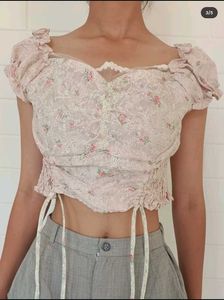 Floral Crop Top