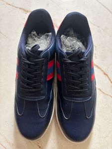 Mens Casual Navy Blue Shoes Size 9