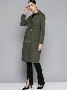 Chemistry Cotton Coat For Women