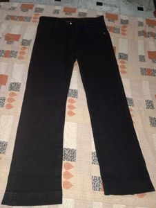 Black Straight Leg Jeans