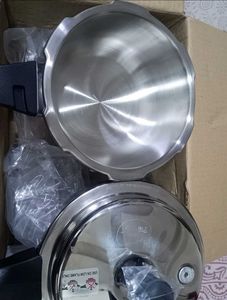Combo 5 &amp; 2Liter Stainless Steel Cooker