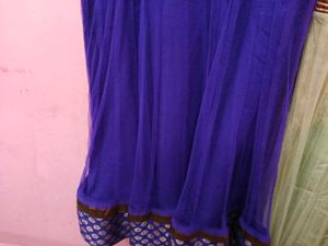 Elegant NewNet PurpleAnarkaliKurti+Dupatta -Unus