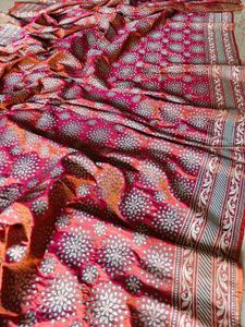 Very Rare Pure Silk Chitramal Jangla Saree