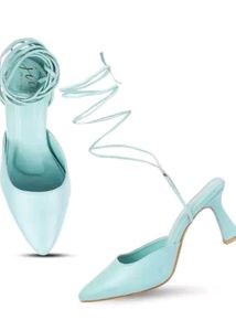Elegant Light Blue Heels