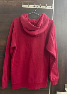 Oversized Red Hoodie