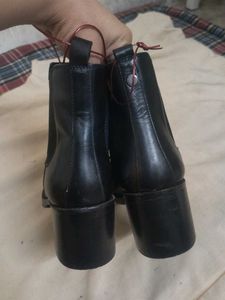Black Leather Boots