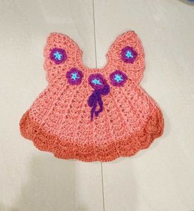 Handmade Crochet Baby Outfit