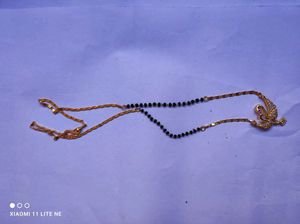 Delicate Two Swan Mangalsutra