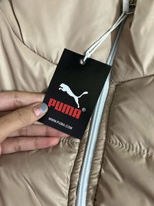 Beige Puffer Jacket