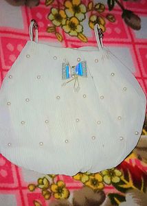 Cute White Pearl Top