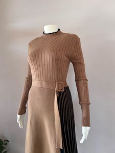 Brown Sweater Dress Fixed Price