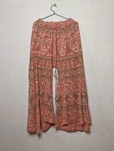 floral printed sharara | peach | women