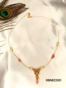 Elegant Green Stone Necklace