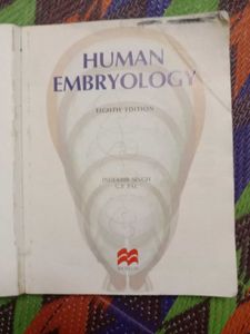 Human Embryology Book