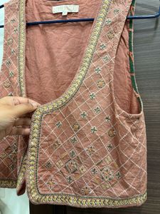 Ritu Kumar Indo western Waist coat